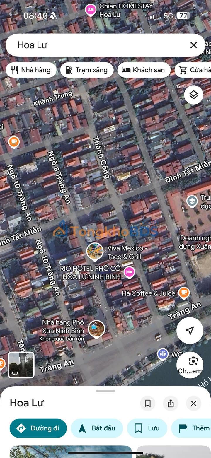 Đất nền Thành Công Ninh Bình 80m² - Đường to ô tô