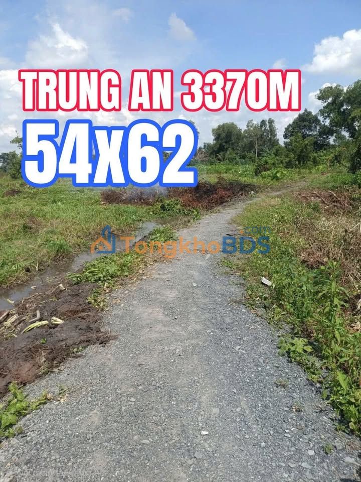 Đất vườn Trung An Củ Chi 3.370m² 4.5 tỷ - Tiềm năng tăng giá