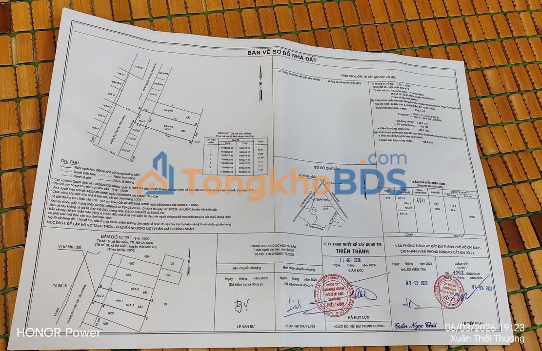 Đất Nguyễn Ảnh Thủ Hóc Môn 125m² giá 4,95 tỷ - Đường to ô tô