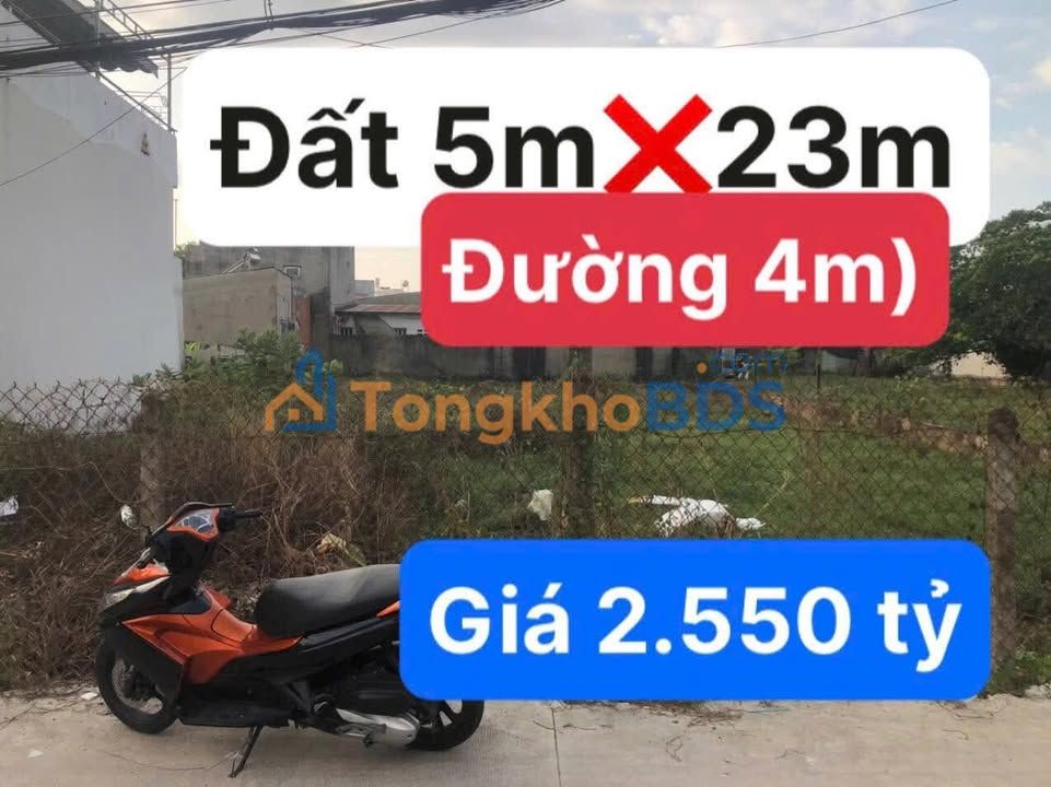 Đất Dương Công Khi Tân Hiệp 115m² 2.55 tỷ - Tăng giá