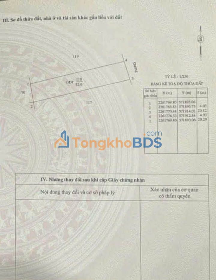 Đất nền Liên Minh Vụ Bản 83m² 2.85 tỷ - Sổ đỏ chính chủ