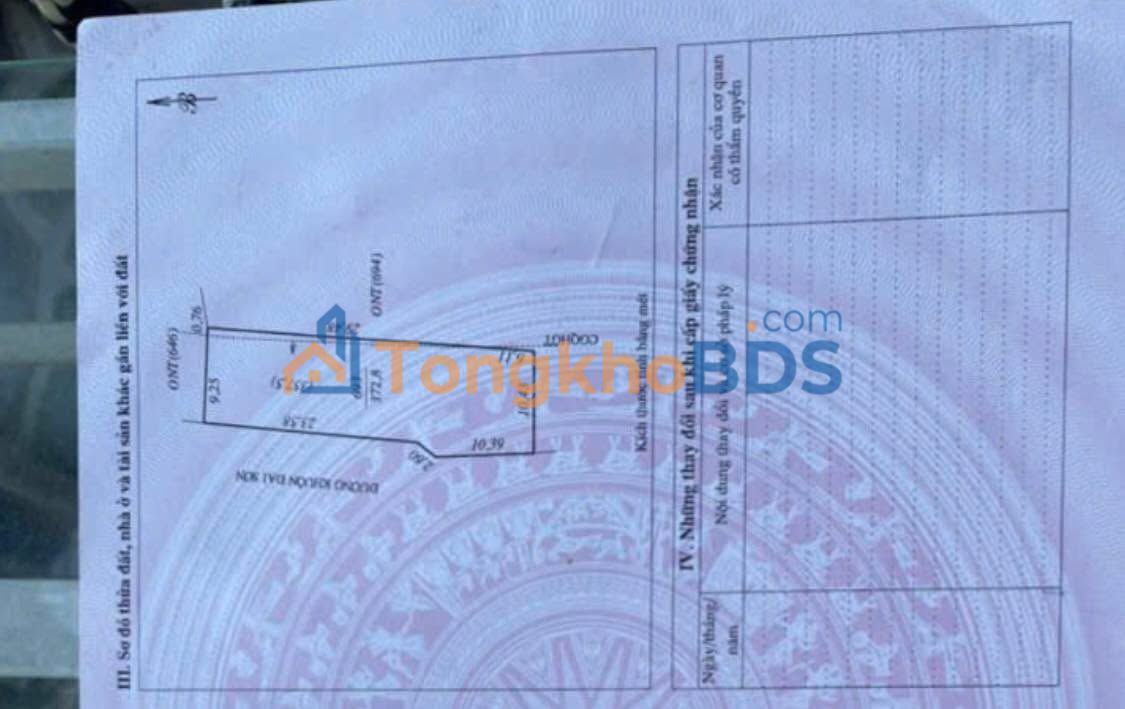 FrontHouse Khuôn Đại Sơn 372m² - Kinh doanh mặt tiền