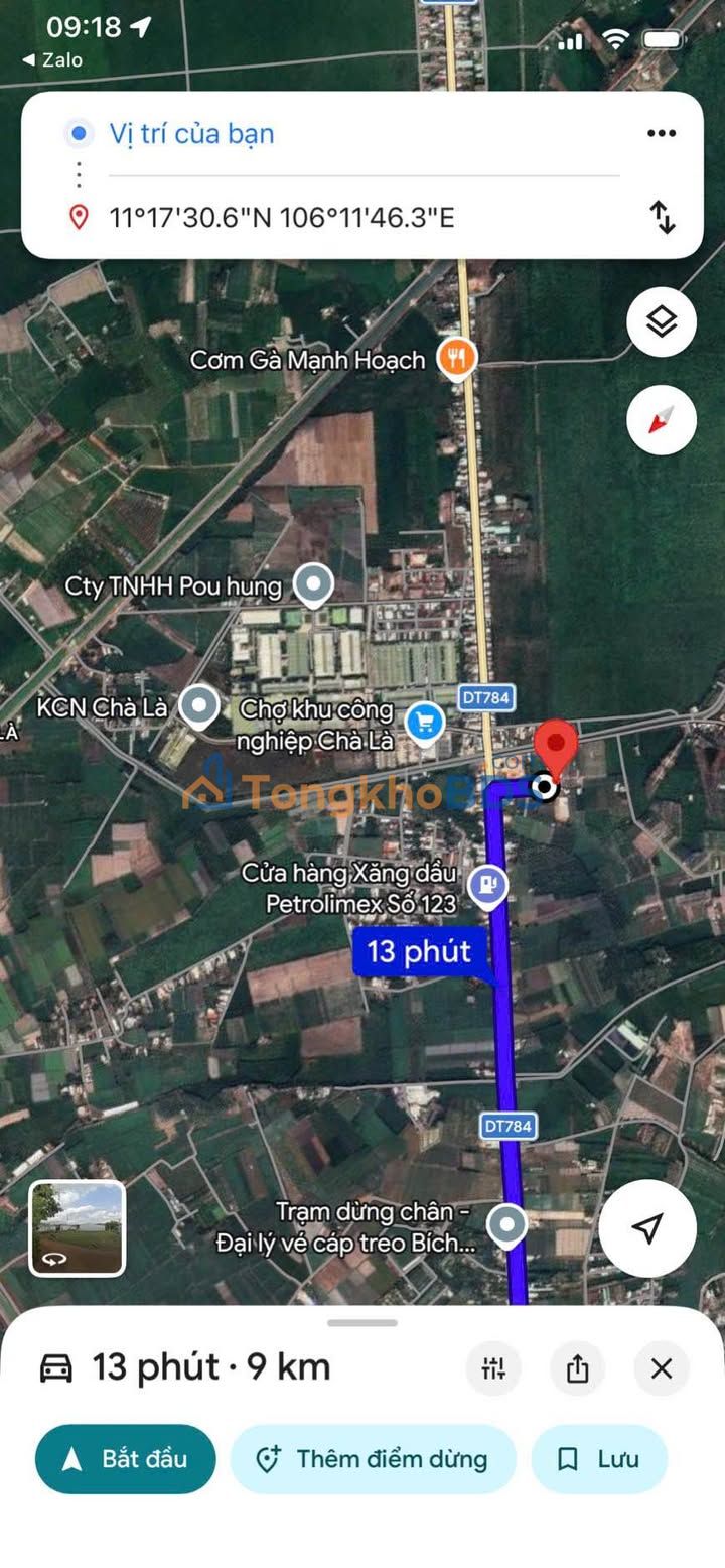 Đất nền 2 mặt tiền Xã Cây Gáo, Trảng Bom - 300m² thổ cư full, giá 870 triệu