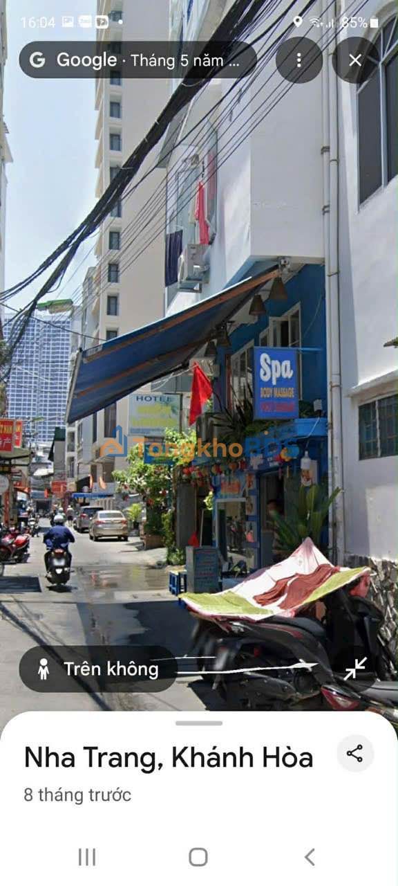Nhà Mặt Tiền Hẻm Ô Tô Hùng Vương, Nha Trang 22.3m² - Kinh Doanh Sầm Uất