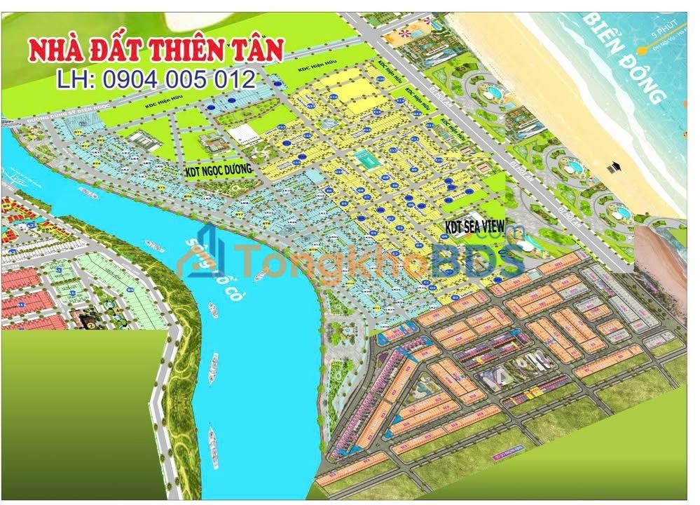 Đất nền Ngọc Dương Riverside 85m² - Sổ đỏ sẵn, giá F0 2.85 tỷ