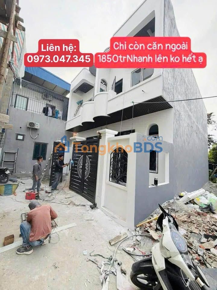 Nhà 2 Tầng 57m² Sân Cổng Riêng - Đường Worldbank, Hải Phòng - 1.85 Tỷ
