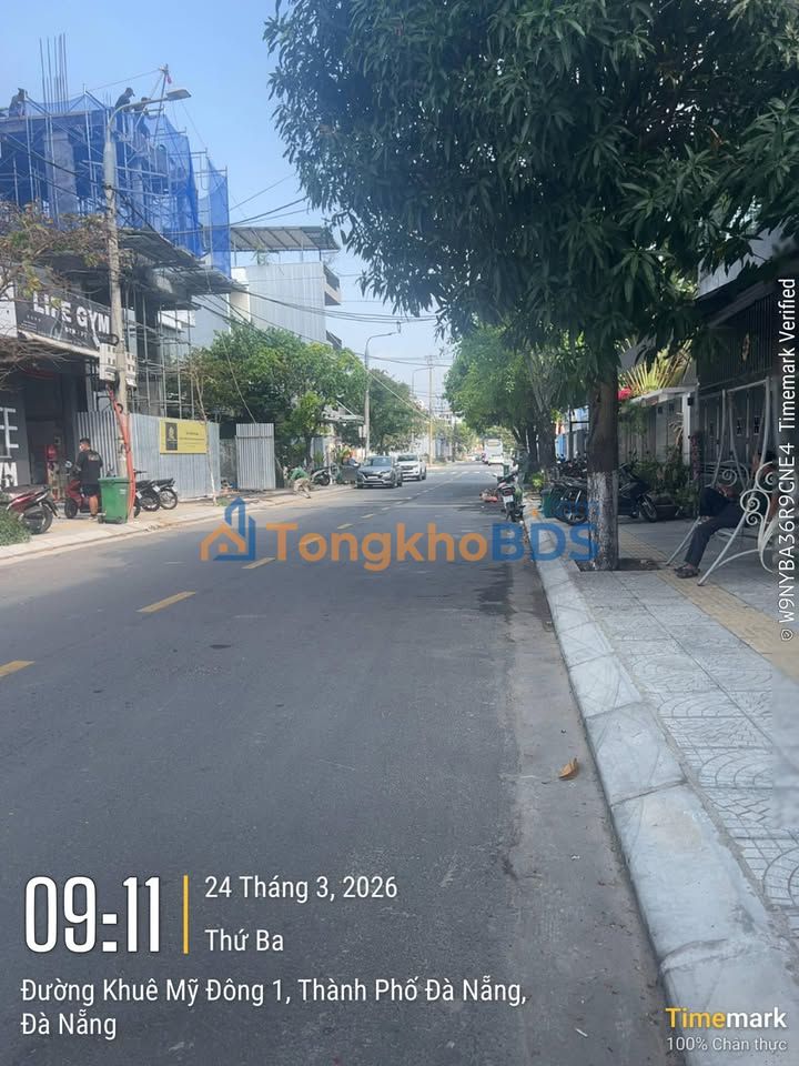 Đất Mặt Tiền Khuê Mỹ Đông 1 Đà Nẵng - 114.8m² - Sát Biển Mỹ Khê