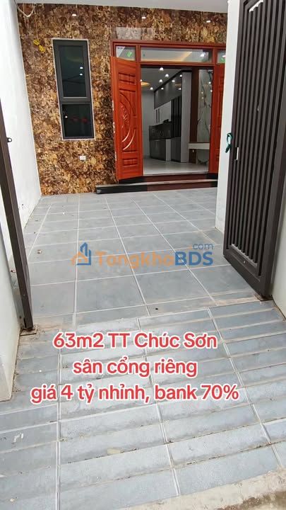 Nhà 63m² Chúc Sơn, Chương Mỹ - Giá 4 Tỷ, Sẵn Sàng Vào Ở Ngay