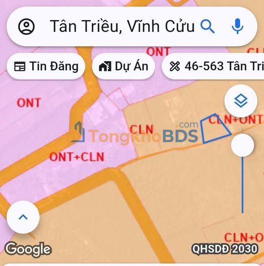 Đất Vĩnh Cửu 914m² (100m² Thổ cư) - Sổ hồng sẵn, Giá 1.85 Tỷ