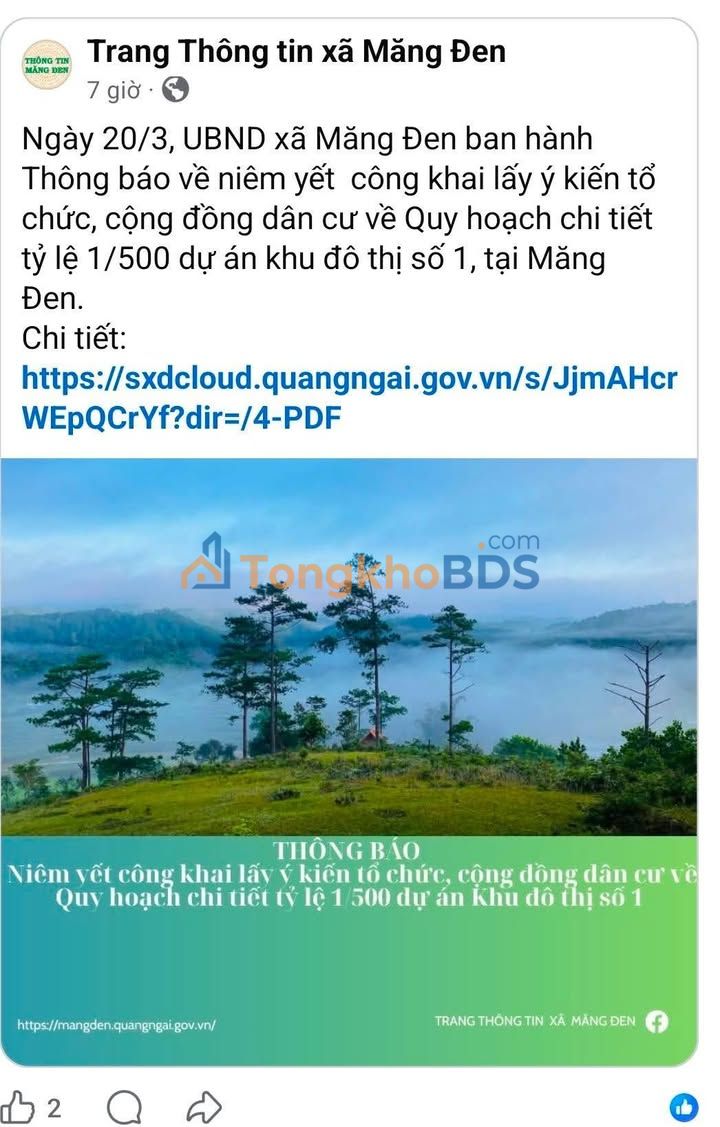 Bán Đất Thổ Cư 210m² KS Hoàng Thị Loan, Sa Thầy, Kon Tum - Sổ Hồng Sẵn Sàng