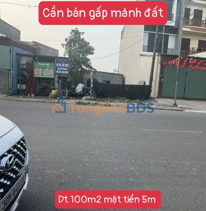 Bán Gấp Đất Mặt Tiền Quốc Lộ 100m² - Sổ Đỏ Full Thổ Cư, Kinh Doanh Tốt