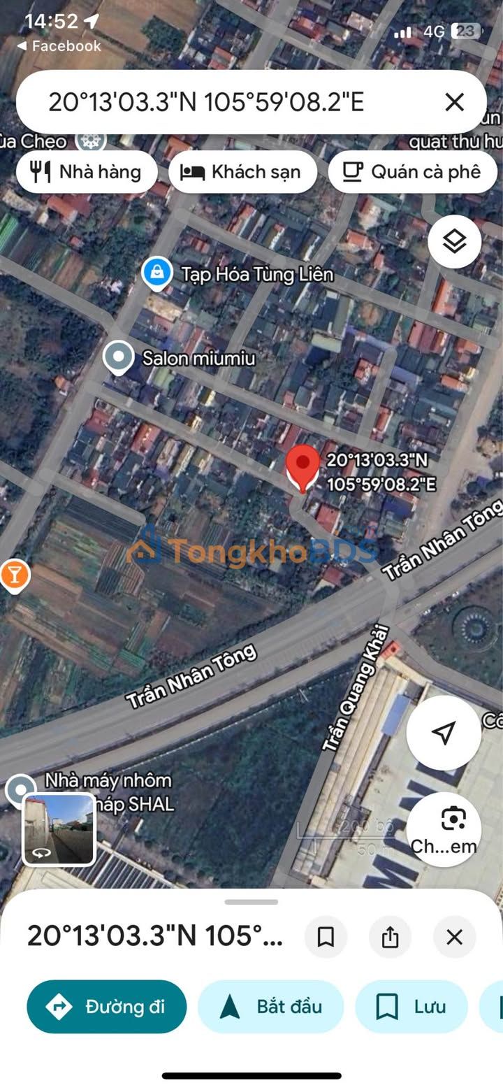 Đất Ninh Bình 59.1m² - Ngõ 591 Ninh Phong, Giá 1 Tỷ