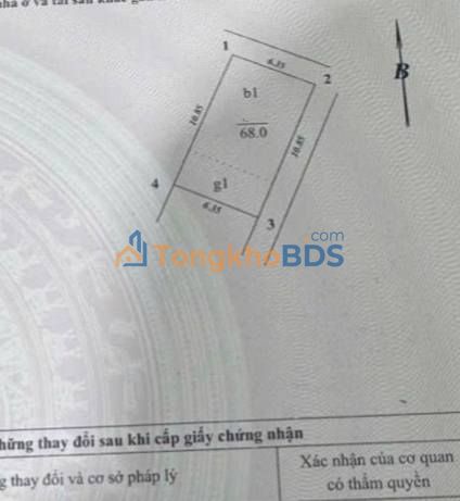 Đất nền Cầu Diễn 68m² MT16m - Sổ đỏ chính chủ