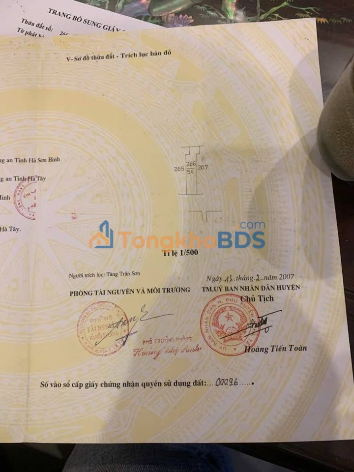 Bán Đất Thị Trấn Phú Minh Mỹ Đức 54m² 2 Mặt Đường - Giá 3 Tỷ