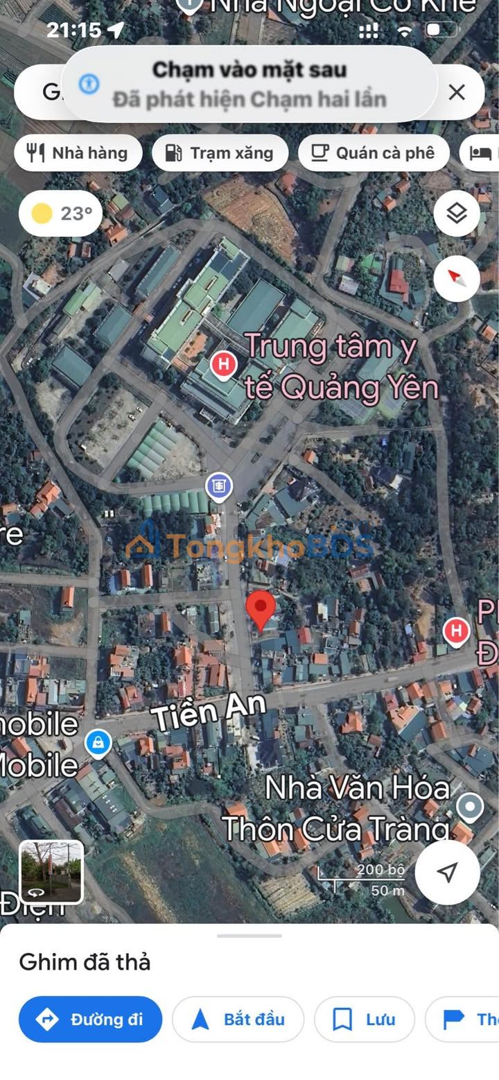 Đất Nền Quảng Yên 81.5m² - Vị Trí Vàng Cổng Bệnh Viện, Cơ Hội Vàng Đầu Tư