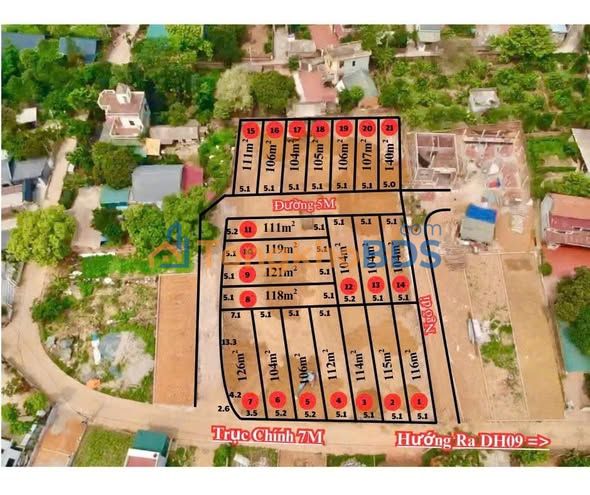 Đất nền Phú Cát - Quốc Oai 118m² Sổ Đỏ Sang Tên - Kinh Doanh Đắc Lộc