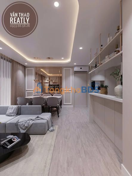 Căn hộ 2PN Đảo Kim Cương 89m² full nội thất - View nội khu yên tĩnh