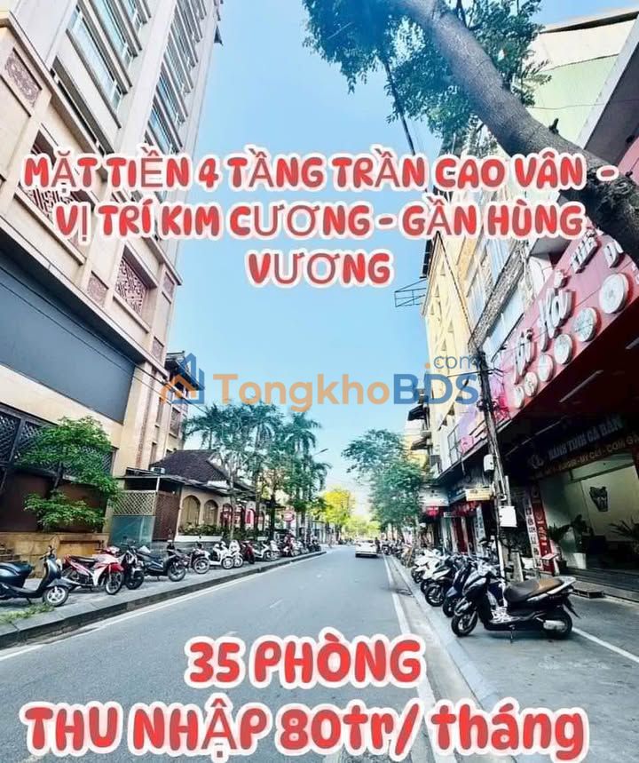 Mặt Tiền Trần Cao Vân, Huế - Kinh Doanh Đỉnh Cao 255m² - 80 Triệu/Tháng