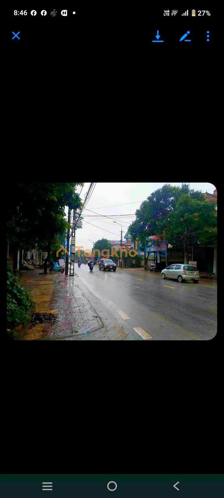 Đất Thị trấn Gia Khánh, Bình Xuyên 94m² - Sổ đỏ đô thị, mặt tiền 10m