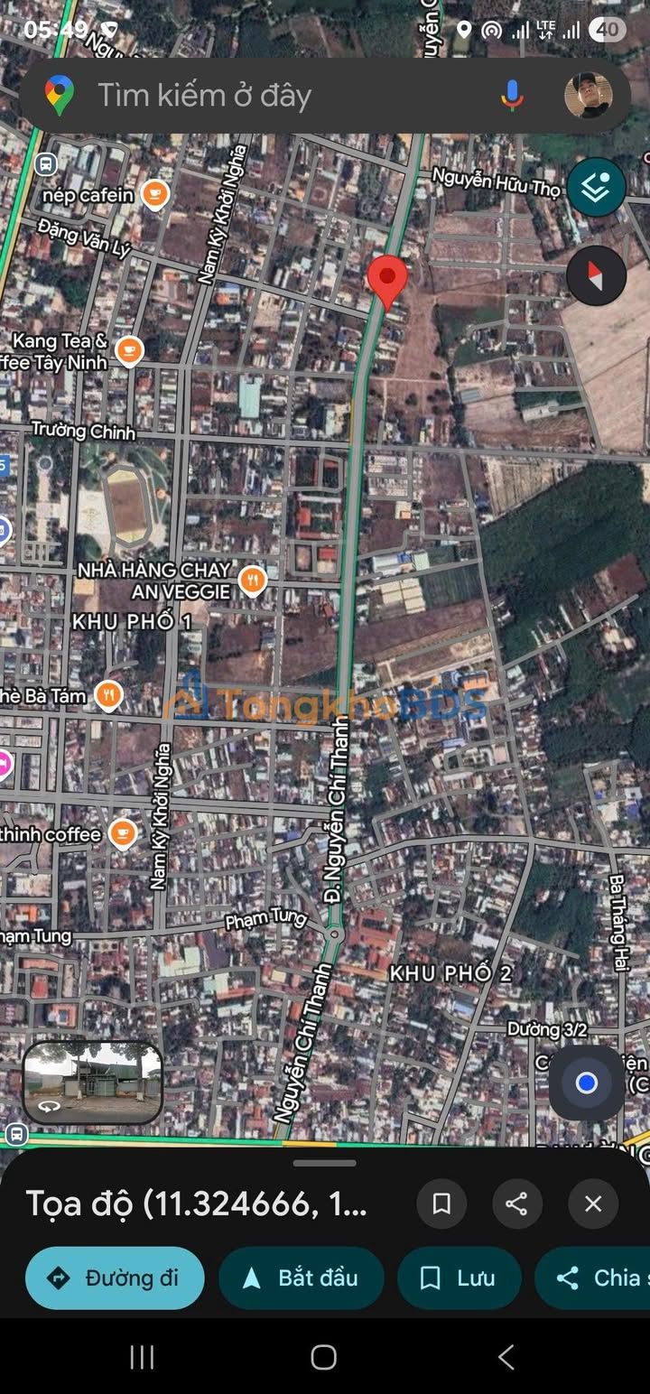 Đất Mặt Tiền Nguyễn Chí Thanh, TP Tây Ninh - Vị Trí Vàng Kinh Doanh