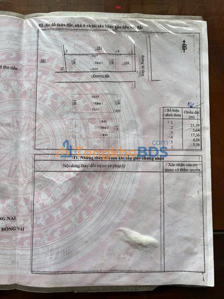Nhà riêng Tam Hiệp Biên Hòa 122m² 6,8 tỷ - Sẵn sàng ở ngay