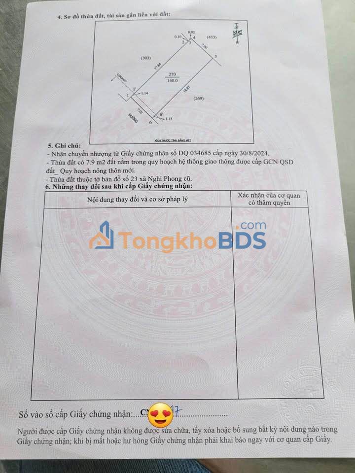 Đất nền Nghi Phong 140m² - Sổ đỏ sẵn sàng, giá đầu tư chỉ từ 3 tỷ