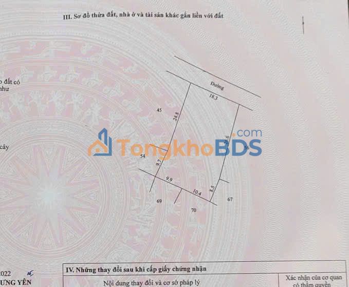 Đất nền Hưng Yên 669m² - Sổ đỏ chính chủ, gần Ga Lớn Miền Bắc