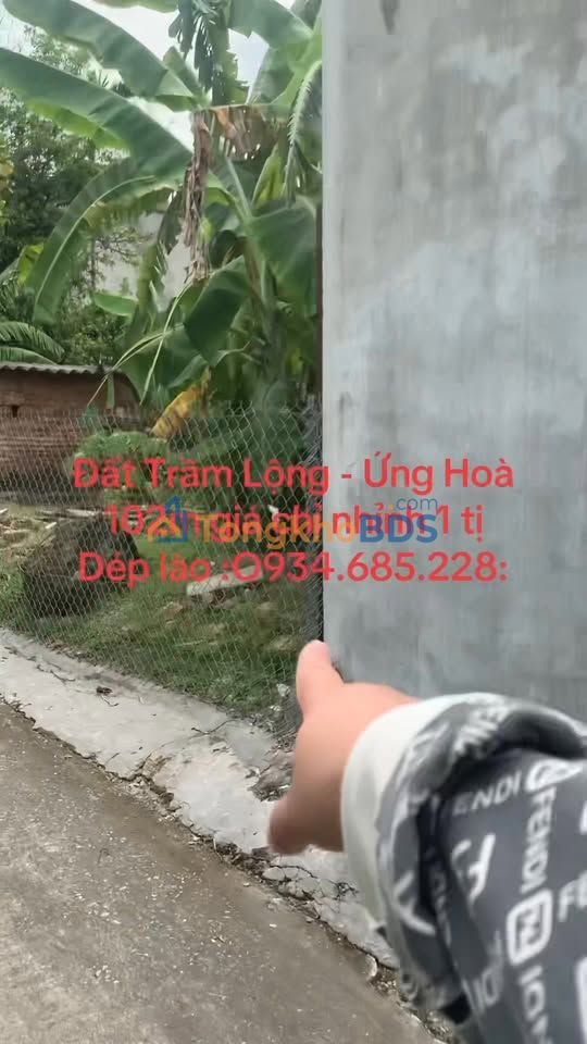 Đất thổ cư 102.5m² thôn Phú Điền, Ứng Hòa - Chỉ hơn 1 tỷ, sổ đỏ chính chủ