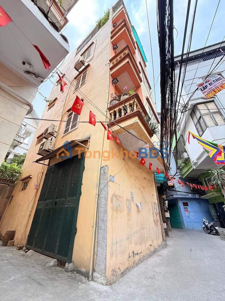 Nhà Lô Góc 3 Thoáng, Ngõ Ô Tô Vào Nhà An Trạch, Đống Đa - 30m² 5 Tầng