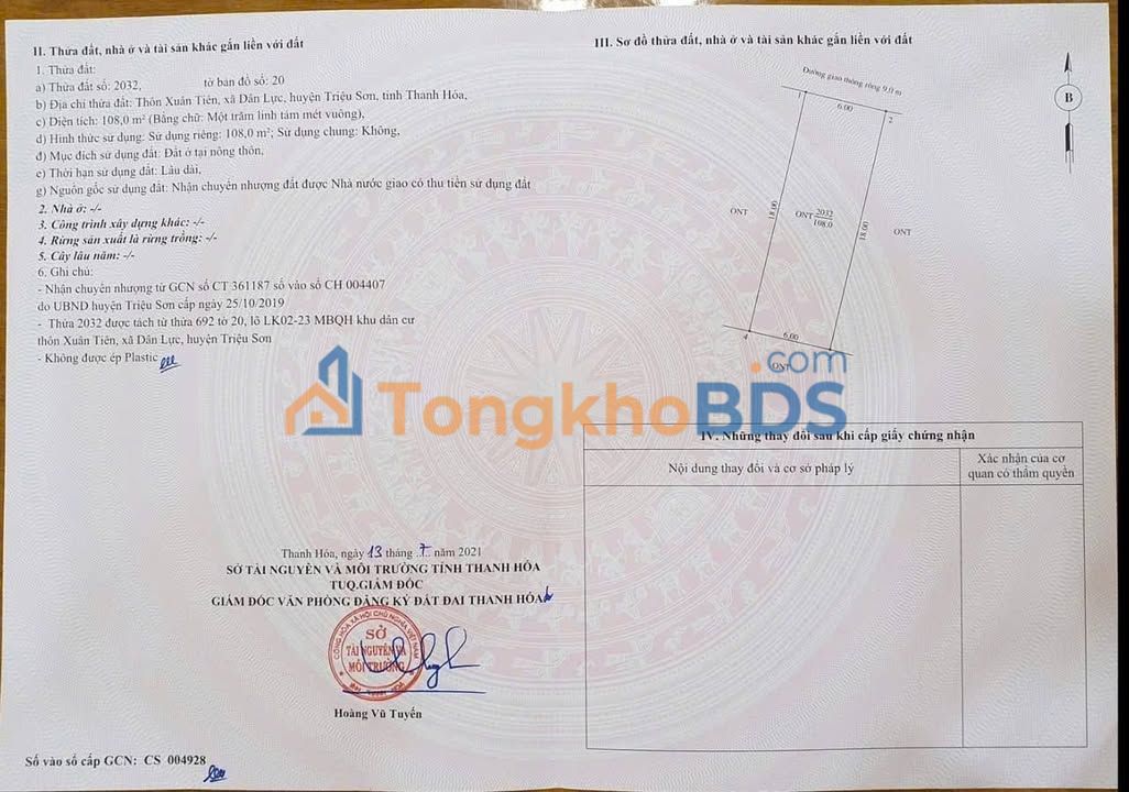 Đất nền Mặt tiền QL 47A, Đông Anh, 108m² - Cơ hội đầu tư sinh lời