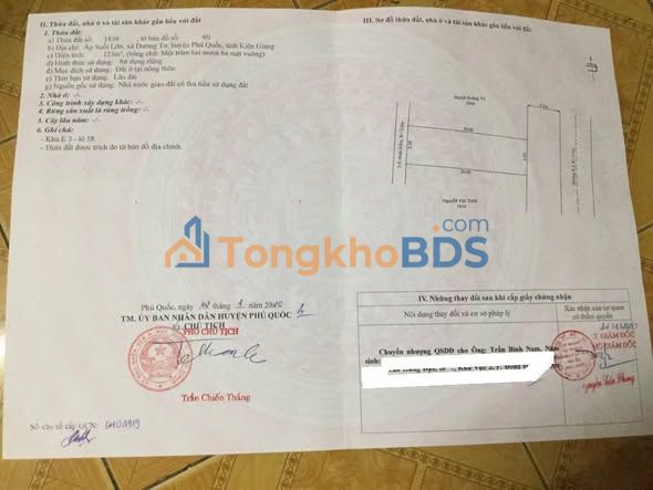 Đất thổ cư 123m² Dương Tơ, Phú Quốc - Sổ đỏ sẵn, giá 2.69 tỷ