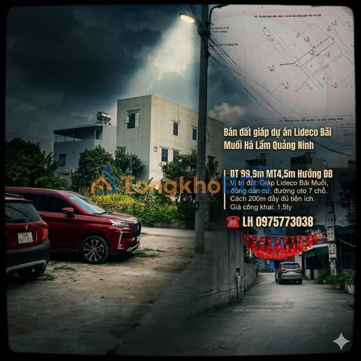 Đất Nền 99.9m² Hạ Long - Sổ Đỏ Sẵn Sàng, Gần Lideco Bãi Muối