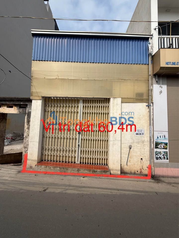 Bán Gấp Đất 60.4m² Chương Mỹ - Có Sẵn Nhà Cấp 4, Kinh Doanh Tốt