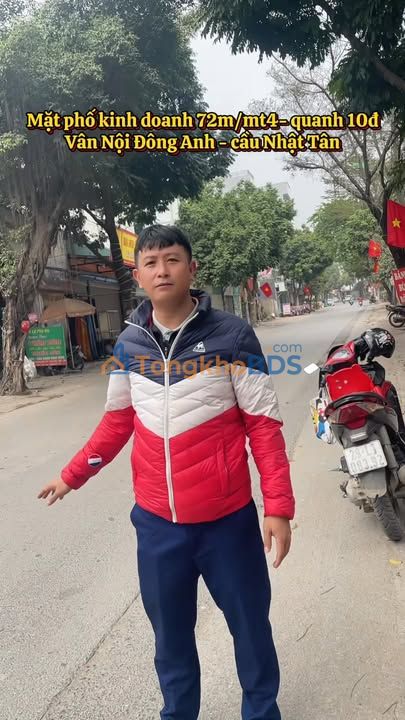 Nhà Mặt Tiền Kinh Doanh Vân Nội Đông Anh 72m² - Sầm Uất Ngày Đêm