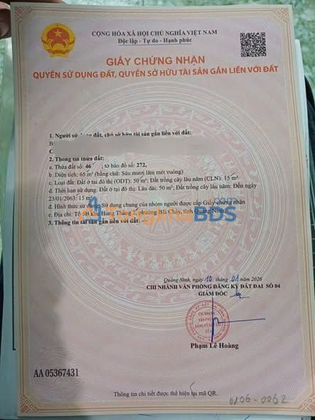 Đất Lô Góc Bãi Cháy 65m² - Ngõ Ô Tô, Trung Tâm Du Lịch