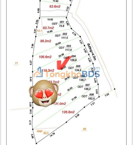 Đất Sổ Đỏ Đường Mỹ Sơn, Lạng Sơn - 120m² Ô Tô Đỗ Cửa