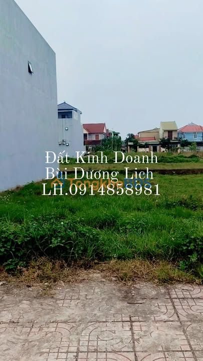 Bán Đất Mặt Tiền Bùi Dương Lịch, Vinh 165m² - Kinh Doanh Đắc Lộc