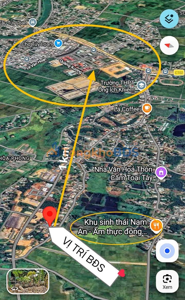 Đất Vàng Hòa Vang 420m² Nở Hậu - Ngay Quốc Lộ 14B, Giá 2.5 Tỷ