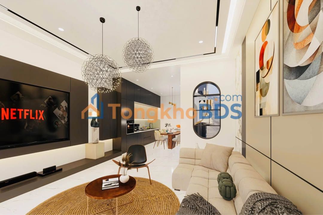 Nhà 3 tầng Hòa Xuân 100m² 9 tỷ - Full nội thất sẵn ở