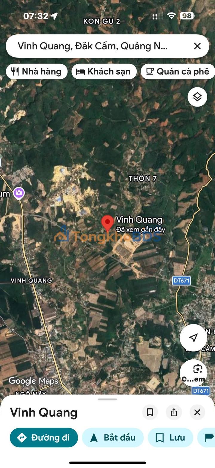 Đất rẫy Đắk La Kon Tum 17.000m² 2 tỷ - Sổ đỏ chính chủ