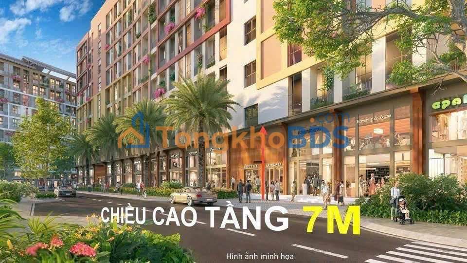 Shophouse Sun Urban City Tây Mỗ 56m² - Mặt tiền kinh doanh