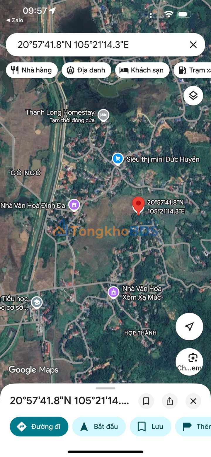 Bán đất 1000m² view đồng Kỳ Sơn, Hòa Bình - Giá 1.2 tỷ