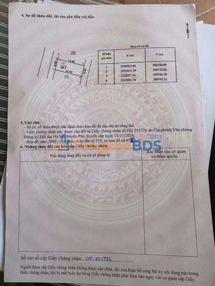 Đất nền Phú Xuyên 88.4m² - Mặt tiền 2 mặt đường, giá chỉ 2.1 tỷ