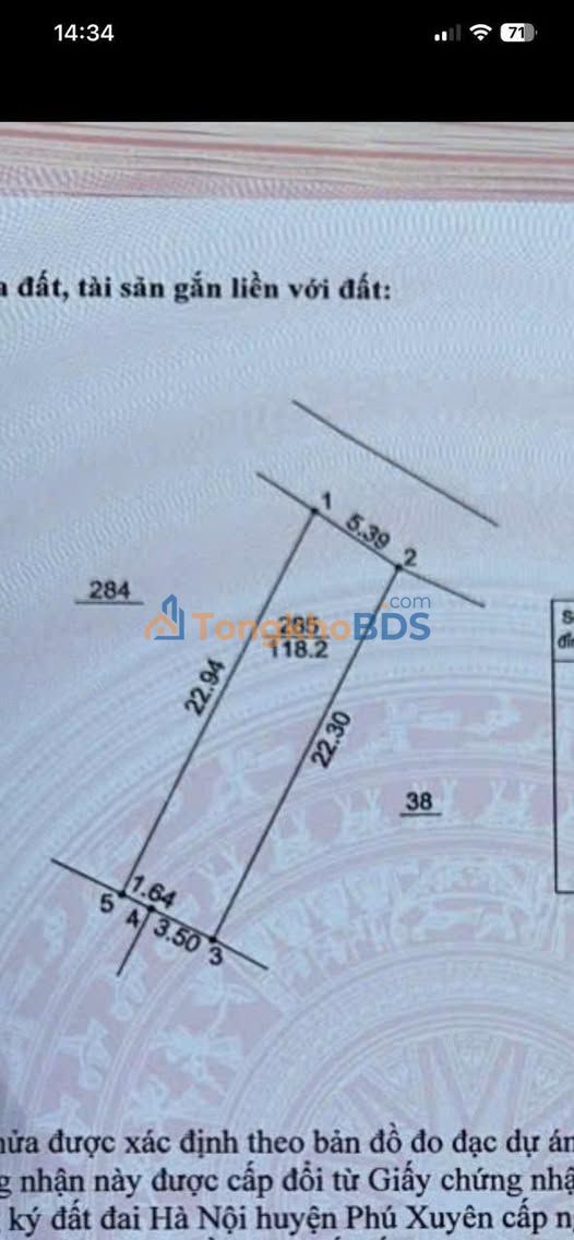 Nhà Mặt Tiền Kinh Doanh Đường Kiều Đông, Phú Xuyên - 118m² Hướng Đông