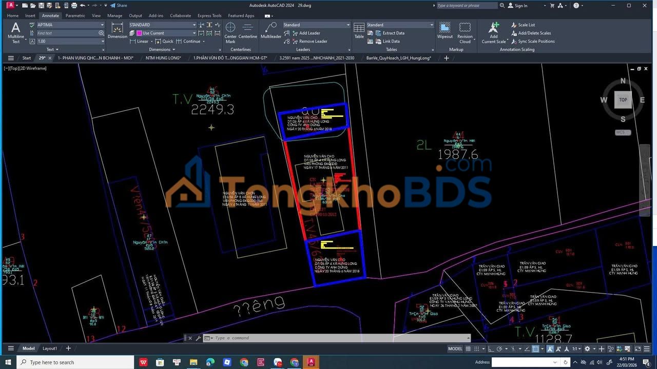 Đất nền Hưng Long Bình Chánh 500m² 7.5 tỷ - Sổ đỏ chính chủ