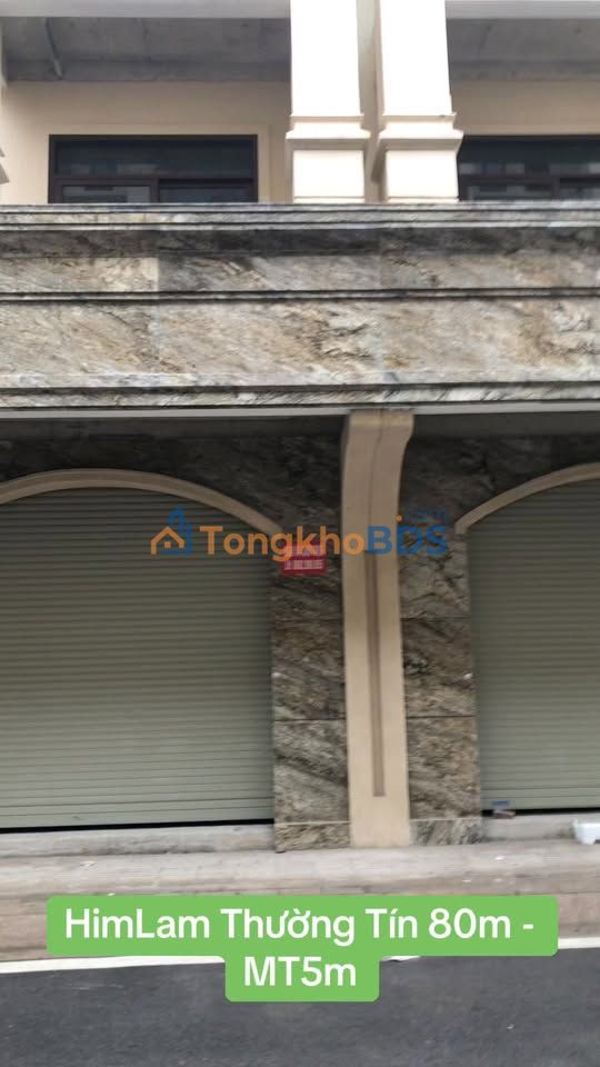 Bán đất nền Him Lam Thường Tín 80m² - Vỉa hè, ô tô tránh, kinh doanh đắc lợi