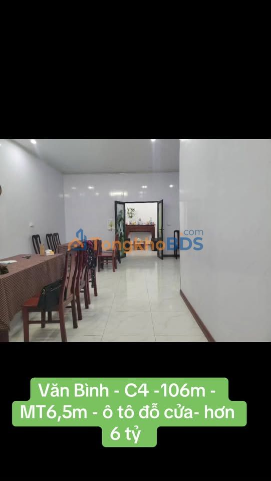 Nhà cấp 4 Văn Bình, Thường Tín 106m² - Giá hơn 6 tỷ, Sẵn Ở