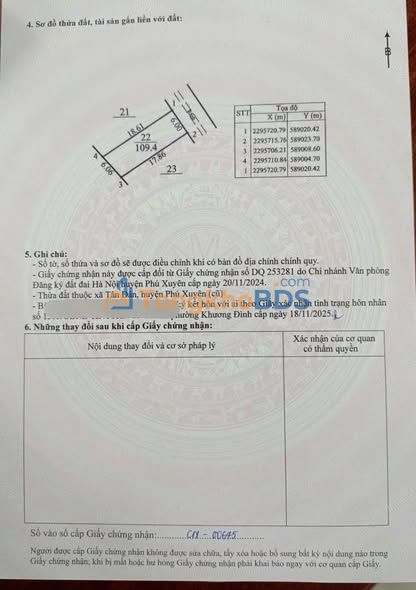 Đất Đấu Giá Tân Dân, Phú Xuyên 109m² - Sổ Đỏ Sẵn Sàng, Giá Đầu Tư