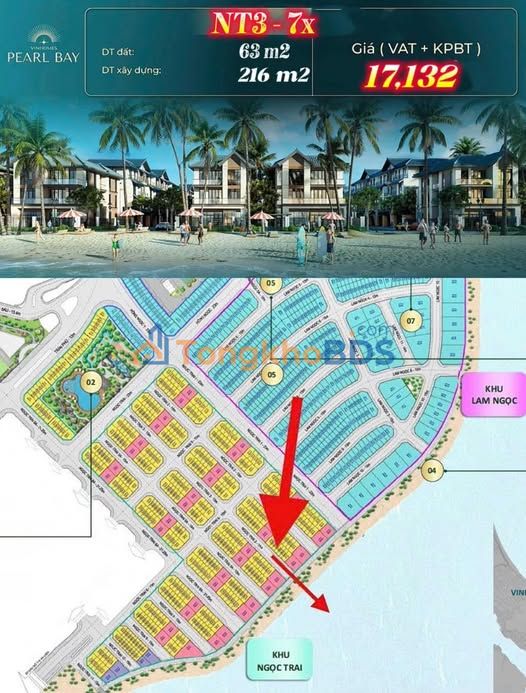 Căn hộ 63m² Vinhomes Pearl Bay Nha Trang - Vài bước chân chạm biển