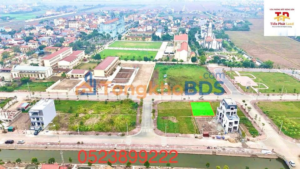 Đất nền Xuân Trường Nam Định 240m² - Mặt tiền 12m, Sẵn sổ hồng